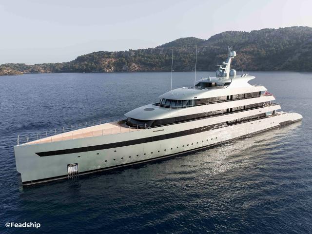 Feadship de Vries Cristina Gherardi Design De Voogt Naval Architects Custom dutch motor yacht Savannah for sale