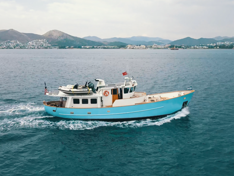Cammenga De Vries Lentsch Nortsea trawler dutch motor yacht Hunter for sale