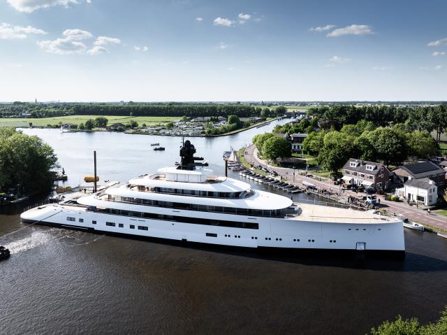 Feadship Royal van Lent De Voogt Naval Architects Jamsen custom Dutch motor yacht Project 824 for sale