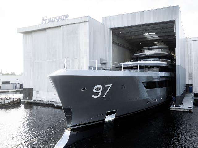 Feadship Project 715 launched and renamed Valor
