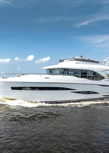 Van den Hoven Voyager 56 Fly Dutch motor yacht C'est La Vie for sale