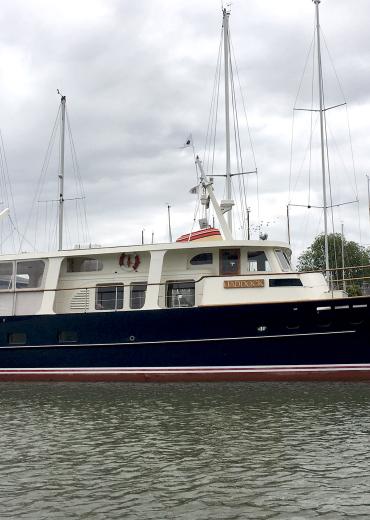 Feadship De Vries Oehlmann custom dutch motor yacht Haddock for sale