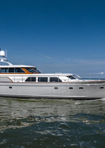 Mulder Shipyard Wheelhouse 70 Guido de Groot Design Dutch motor yacht Clasy June for sale