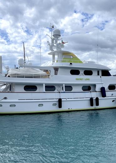 Amels Damen Yachting Diana Yacht Design custom dutch motor yacht Secret Love for sale