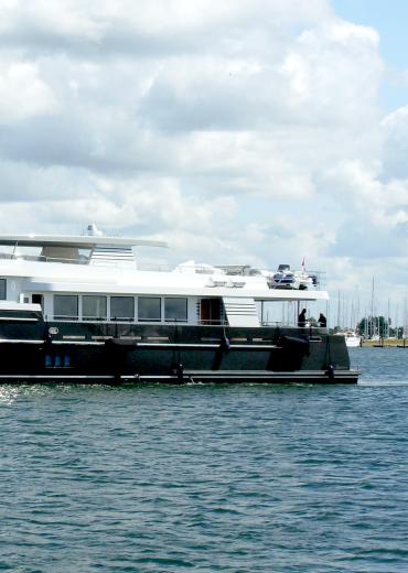 Van der Valk Wim Guido de Groot Design Explorer dutch motor yacht Santa Maria T for sale